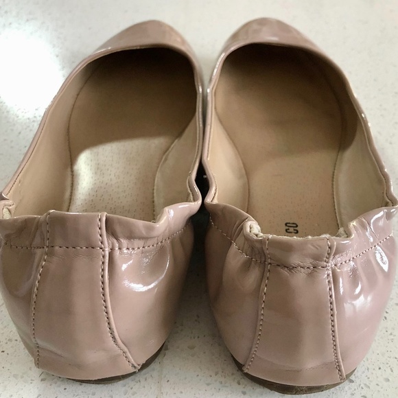 Mossimo shiny beige ballet flats size 7 - Picture 3 of 5